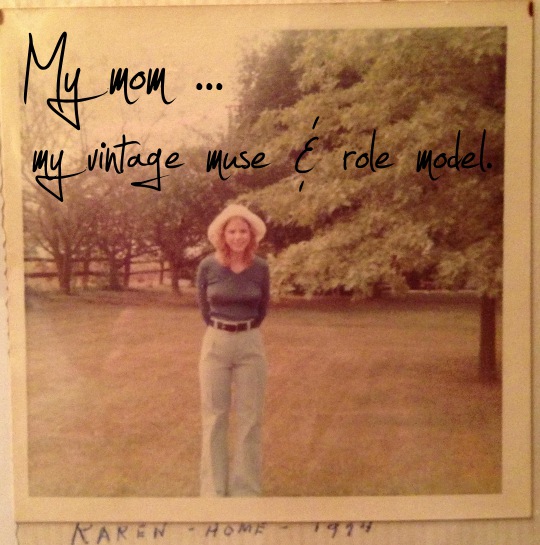 my vintage mom wearing 1970s my mom wearing 1970s outfit in 1974