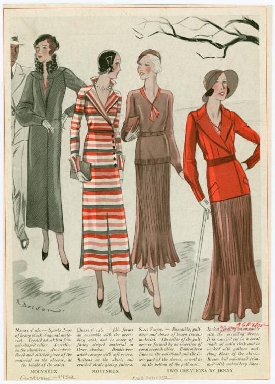 1930s-fashion-knitwear-vintage-advertisement 1930s fashion knitwear daysuits