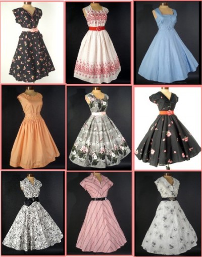 1950s-vintage-fashion-dresses 1950s vintage fashion dresses