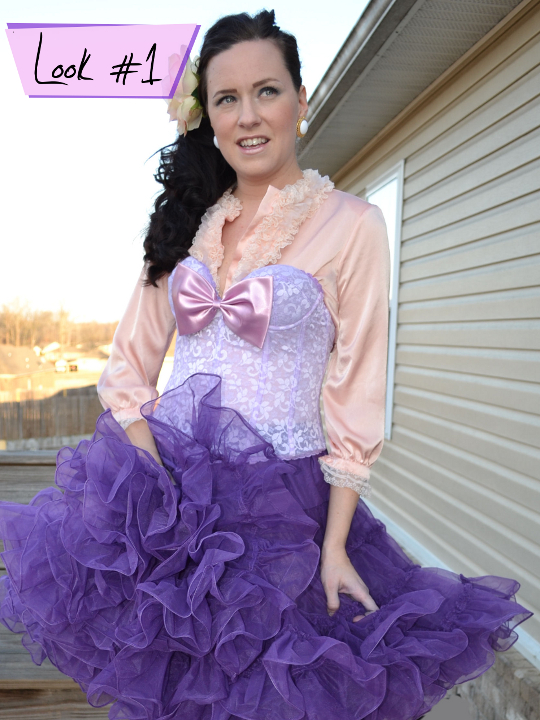 1980s-bed-jacket-look-1.1 1980s vintage bed jacket styled into party look