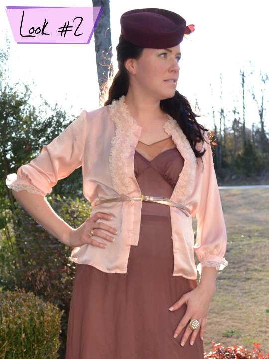 1980s-bed-jacket-look-2.1 1980s bed jacket styled with slip dress
