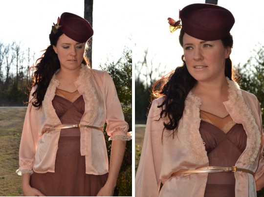 1980s-bed-jacket-look-2.2 1980s bed jacket styled with slip dress