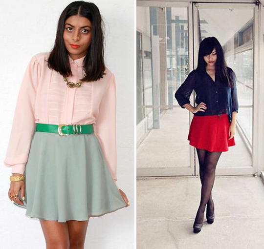 60s-fashion-mini-skirts-bloggers mini skirts worn by bloggers