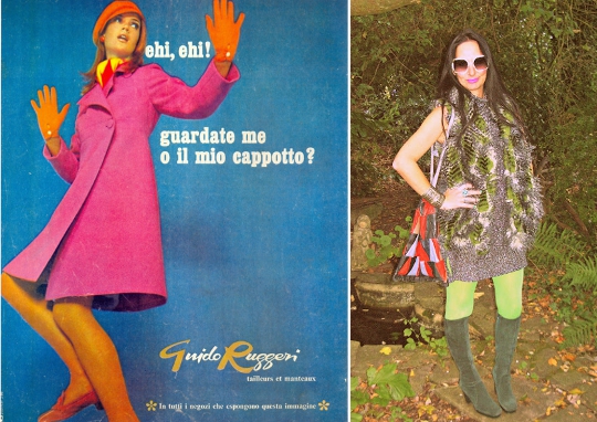 60s-mod-fashion-colored-tights-blogger 60s mod fashion colored tights