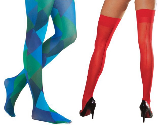 60s-mod-fashion-tights-knee-highs 1960s mod fashion tights