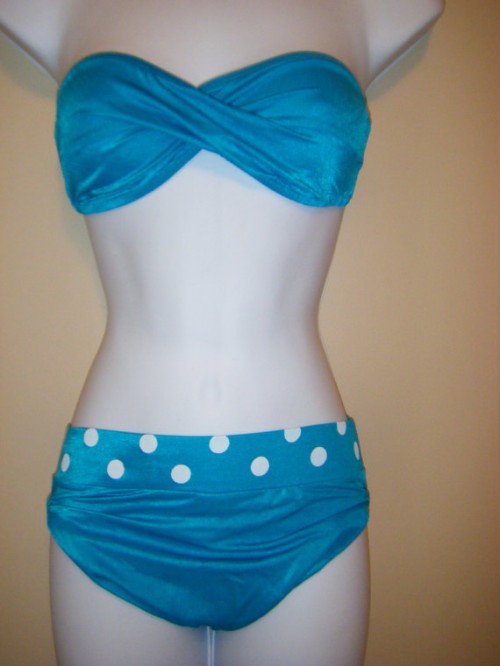 60s-polka-dot-blue-bikini-vintage-swimsuit-etsy 1960s polka dot bikinki vintage swimsuit etsy