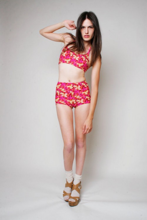 70s-floral-two-piece-bikini-etsy 1970s floral two piece vintage bikini on etsy