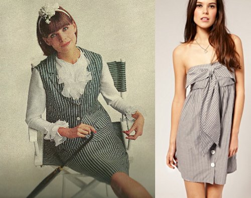 9-asos-womens-vintage-fashion-outfit-pinstripes vintage fashion stripes mccalls magazine 1960s