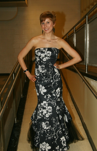 Sammy Davis sammy davis wearing jessica mcclintock