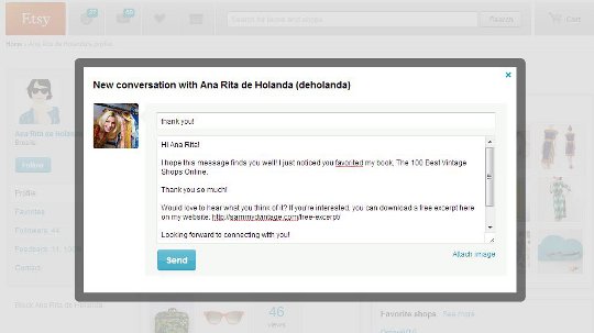 etsy-conversation etsy conversation with a vintage customer