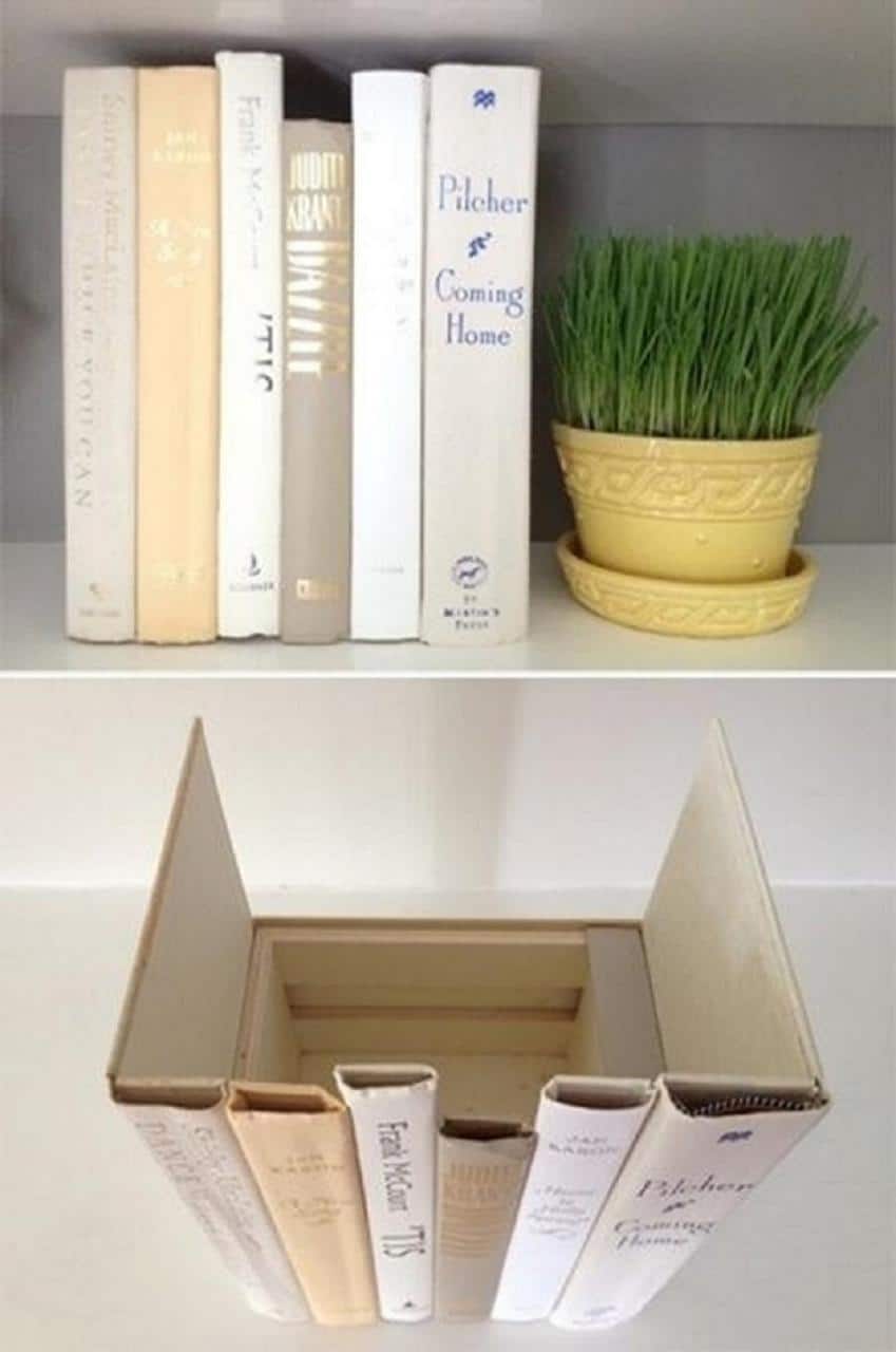 Fake It 'Til You Make It Book Storage Idea Fake It 'Til You Make It Book Storage Idea