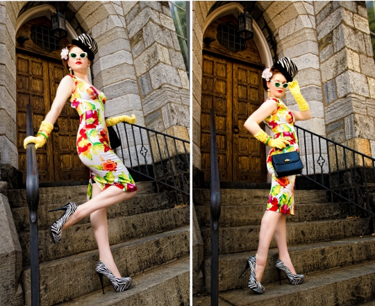 Hope Adela Pink Champagne hope adela of pink champagne blog wearing stop staring dress