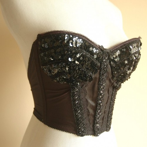 vintage bustier vintage bustier 80s