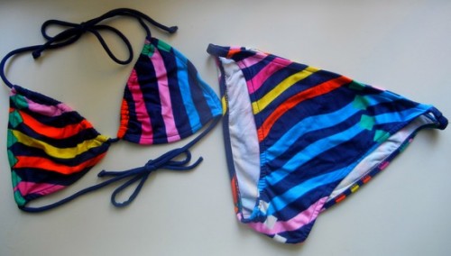 1970s striped string vintage bikini etsy 1970s striped string vintage bikini etsy