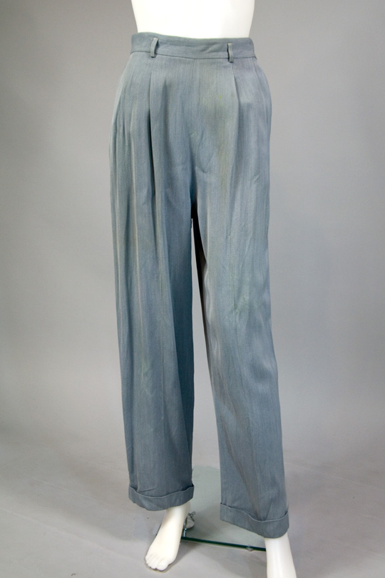 World War Two Fashion Pants 1940s vintage womens pants