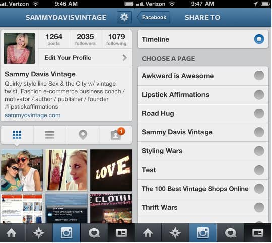 instagram-double how to connect instagram to your facebook page