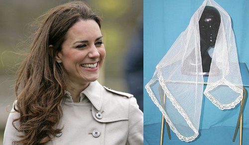kate-middleton-libelula-vintage-wedding-veil kate middleton sophie cranston vintage inspired wedding dress