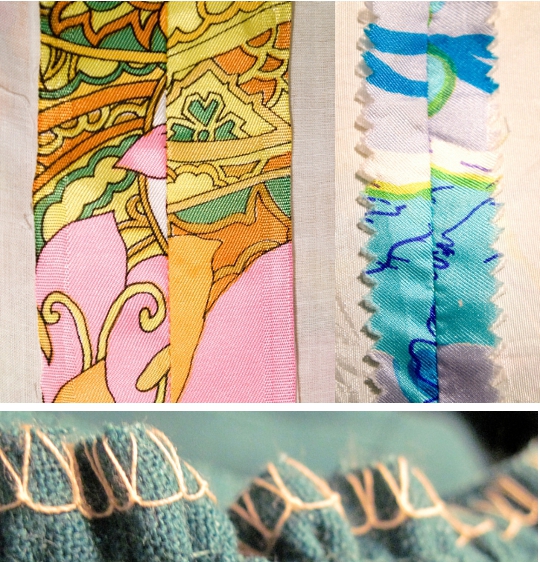 Clothing Seams Frenched Seam and Pinked Seam and Serged Seam