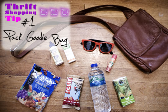 Thrift Goodie Bag Thrifting like a pro - goodie bag