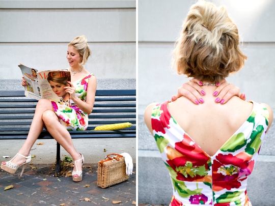 '50s Style Stop Staring Dress '50s style stop staring dress worn on model