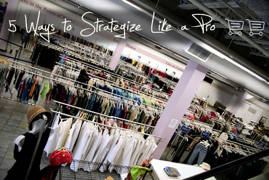 Thrift Shopping Like a Pro - Strategy Thrift Shoping Goodwill Store