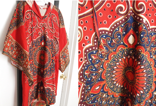 thrift-vintage-hooded-ethnic-prints-2 thrift store spring fashion