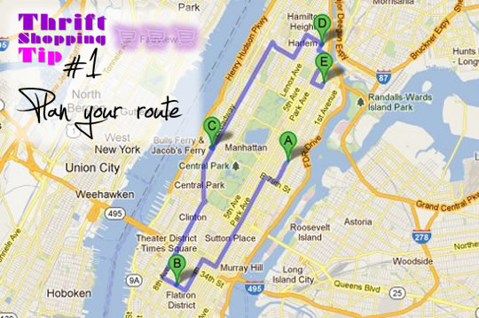 Thrift map Thrifting like a pro - map