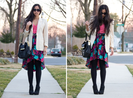 vintage-fishtail-80s-skirt-work-double-pane 80s clothing vintage fishtail skirt