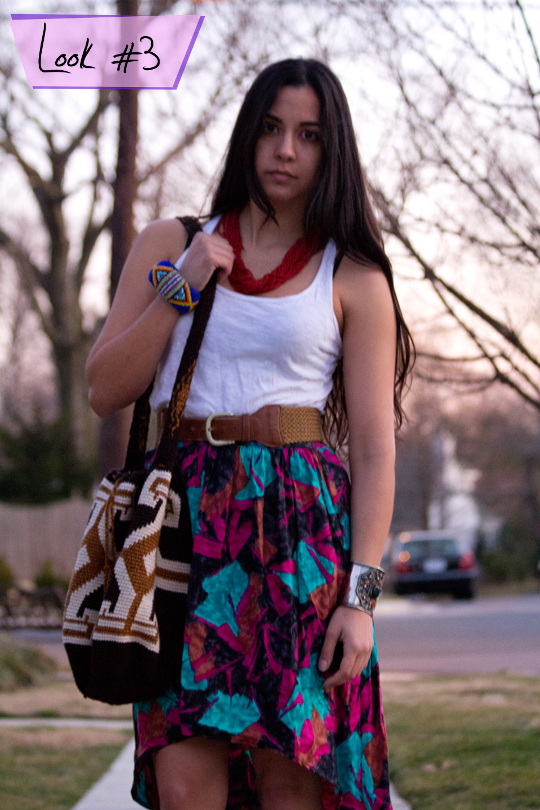 vintage-fishtail-maxi-skirt-vacation-top 1980s clothing vintage fishtail skirt