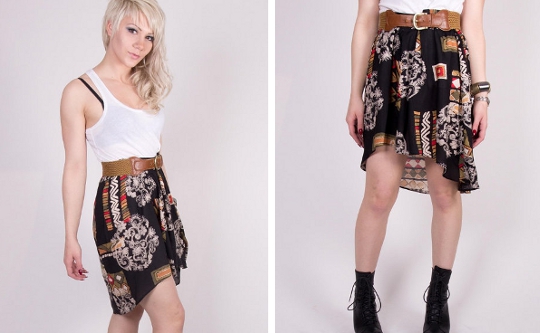 vintage-fishtail-skirt-etsy vintage fishtail skirt etsy