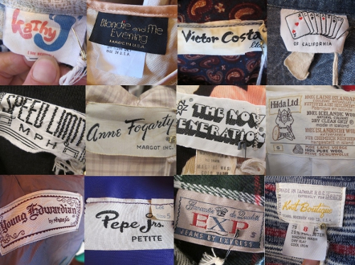 Vintage Tag History: Levi's, Banana Republic, Betsey Johnson, Abercrombie & Fitch and More