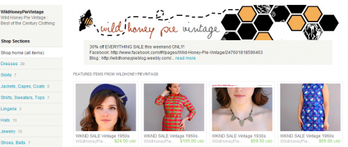 wild-honey-pie-vintage wild honey pie vintage on etsy
